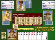 Championship Five Hundred for Windows screenshot